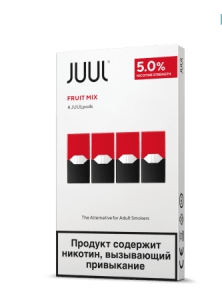 Картридж JUUL 5% Pod (4 шт) - Фруктовый микс